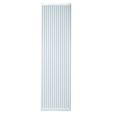 Henrad – Radiateur eau chaude en acier vertical 2200 x 600 mm – 2322 W – 6 trous pour fixation VDI – Chaleur douce et homogène - H2200