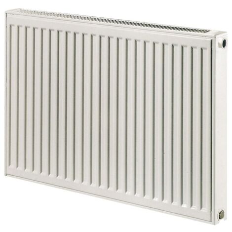 Radiateur eau chaude acier Compact B type 22 habillé - H700 x L1200mm - 4 trous - Henrad