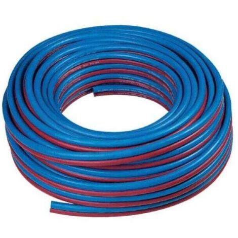 Bi-tuyau Oxygène Acétylène OXY-AD 6,3X11 couronne 20m - Castolin