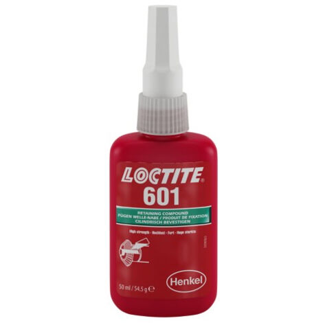 LOCTITE 601 50ml Produit de fixation méthacrylate vert résistance haute - Loctite (1/2)