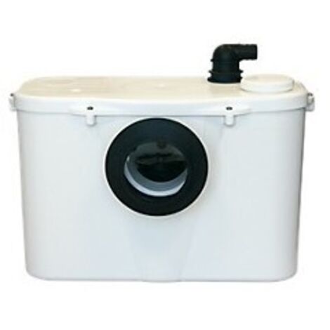 SFA – Broyeur Sanichoc WC 600W – Clapet anti-retour – Filtre à charbon actif – Diamètre d'évacuation 32-40mm