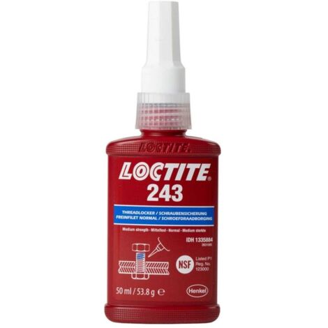 Loctite 243 50mL Frein filet bleu résistance moyenne - Loctite