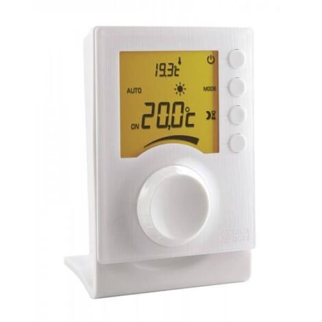 Thermostat d'ambiance radio DELTA DORE Tybox 33 3802088 pour chaudière ou PAC non réversible 3802088