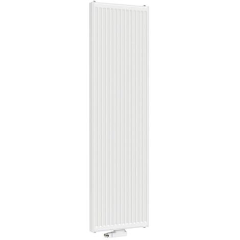 Henrad – Radiateur vertical eau chaude en acier 2000 x 700 mm – Puissance 3003 W – 6 orifices – Finition blanc RAL 9016 - H2000