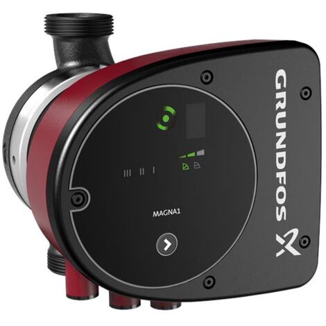 Grundfos – Circulateur Magna1 Simple 32-80 180 – Filetage plomberie 1" – Entraxe 180mm – Tension 230V – Faible consommation d'énergie