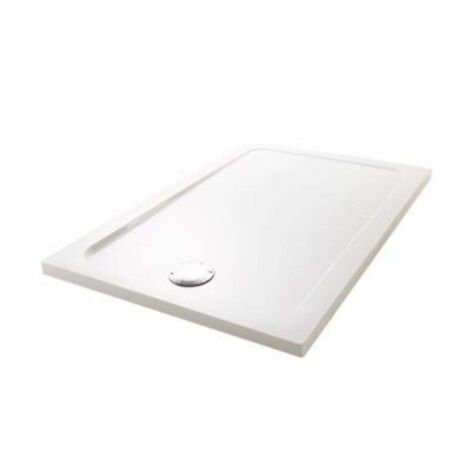 Receveur de douche JACOB DELAFON Flight rectangle extra plat Douche italienne 100 x 80 cm