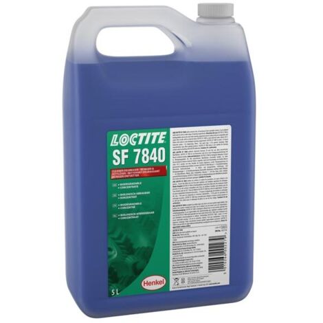 Loctite – Nettoyant dégraissant concentré 5L – Biodégradable – Sans solvant, non toxique, ininflammable – Pour surfaces compatibles avec l'eau - Loctite7840 (1/3)