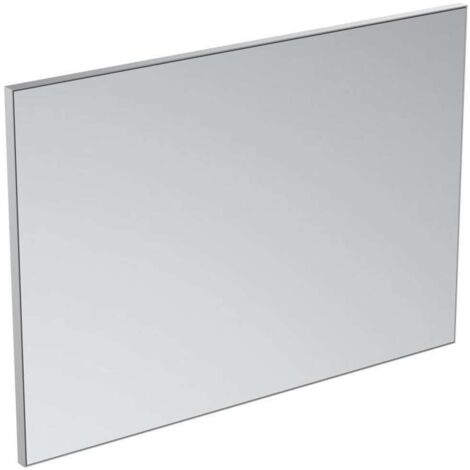 Ideal Standard – Miroir lumineux de salle de bain 100x70cm – Installation murale simple – Compatible avec systèmes d'éclairage Mirror & Light (1/4)