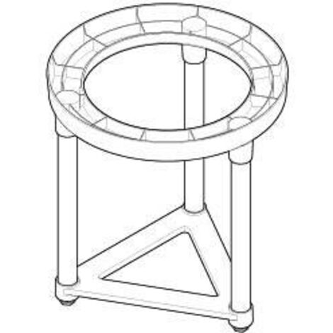 Saunier Duval – Trépied chauffe-eau réglable 1,5m – Support pour appareils de chauffage – Pour chantiers humides et terrains accidentés