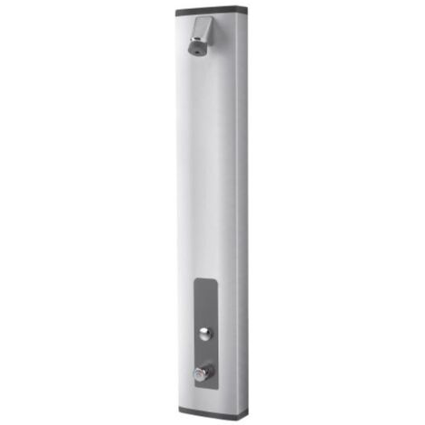 Presto – Colonne de douche encastrée thermostatique – Débit régulé 6L/min – Picots anti-calcaire – Temporisation 20 à 35 secondes