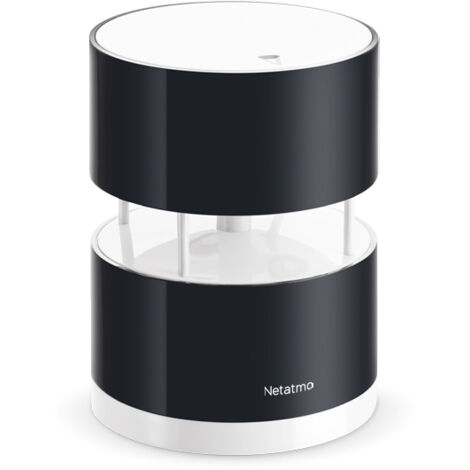 Netatmo – Anémomètre sans fil NWA01WW – Précision 0,5 m/s – Portée 100 m – Technologie à ultrasons pour mesure directionnelle - Y059431