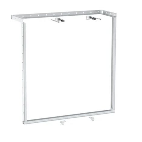 Support d'habillage pour bâti support WC – Largeur 120 cm – Profondeur 40 cm – Hauteur chape 0-20 cm – Compatible Geberit Duofix