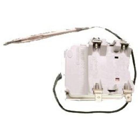 De Dietrich – Thermostat monophasé pour chauffe-eau Cotherm – Longueur capillaire 370mm – Compatible chauffe-eaux ACI – Contrôle température efficace