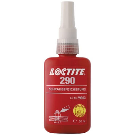 LOCTITE 290 50ml Frein filet vert résistance interm/forte blocage pièces assemblées - Loctite