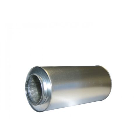 Atlantic – Piège à son galva Ø160 mm – Longueur 0.6 m pour réduction bruit VMC – Installation intérieure/extérieure - AGR-533998 (1/4)