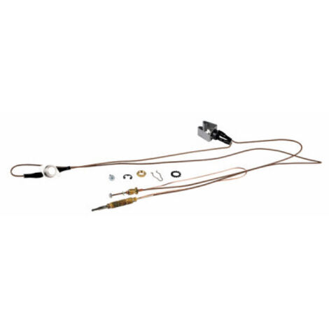 Saunier Duval – Thermocouple pour chauffe-eau et chauffe-bain – Modèle OPALIA C11 – Embout et veilleuse de chaudière – Précision et fiabilité