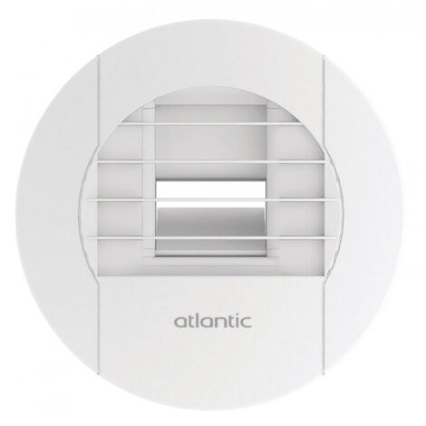 Atlantic – Bouche d'extraction hygroreglable 125mm – Débit 10 à 45 m³/h – Installation facile – Compatible VMC – 542467 - 45-45P