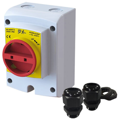 Interrupteur de proximité XTRA 4 poles 40A - Aspen Pumps (1/2)