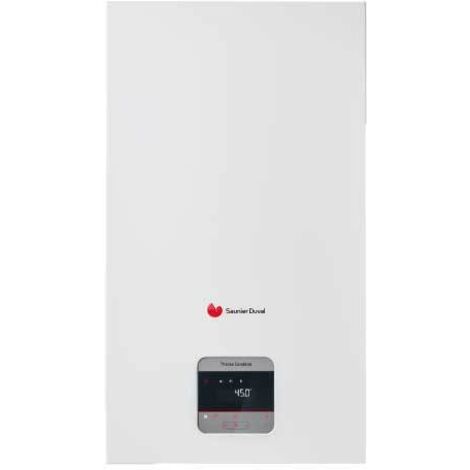 Saunier Duval – Chaudière gaz à condensation ThemaPlus M-Condens 25kW – Mini-accumulation 14,5l/min – Clapet anti-retour intégré – Accès entretien facilité