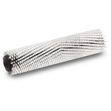 Brosse cylindrique Kärcher, douce, blanche, 300 mm