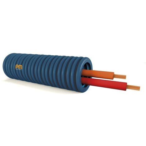 Gaine préfilée ICTA bleue-F2U25BRT15N (couronne de 100m) - Pm Flex