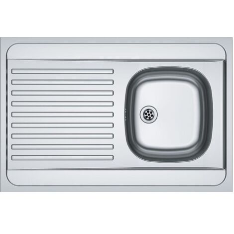 Évier inox MAN pour cuisine 90 x 60 cm - Franke Blinox