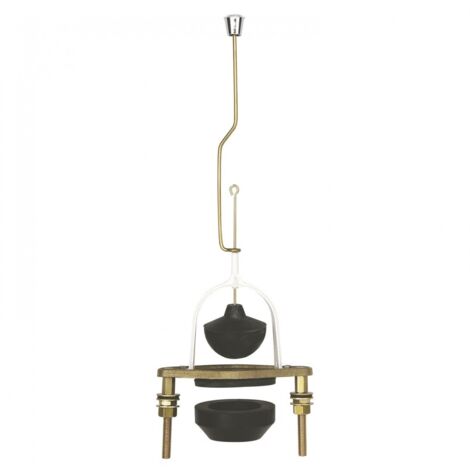 Watts – Mécanisme de chasse d'eau sans trop plein – Laiton brut – Référence 24S5010 – Pour réservoirs Jacob Delafon AM - Delafon-188900 (1/5)