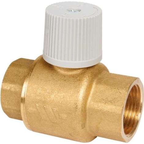 Watts – Clapet anti-thermosiphon débrayable FF RDF – Femelle 1' – Pression d'ouverture 260 mm CE – Température maximale 130°C