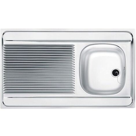 Évier inox MAN pour cuisine 100 x 60 cm - Franke Blinox