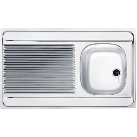 Évier inox MAN pour cuisine 80 x 60 cm - Franke Blinox