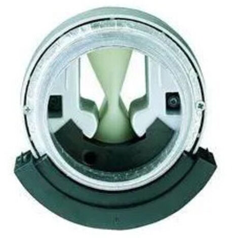 Aldes – Bouche VMC auto réglable Ø 125 mm – Débit 45/105 m³/h – Plage de pression 80 à 140 Pa – Compatible chaudières jusqu'à 25 kW