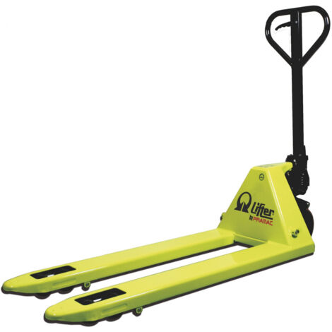 Transpalette manuel 2,5T – Longueur fourches 1150mm – Écartement 525mm – Hauteur de levée 115mm – Conception ergonomique – Lifter - TAB4100Y000 (1/6)