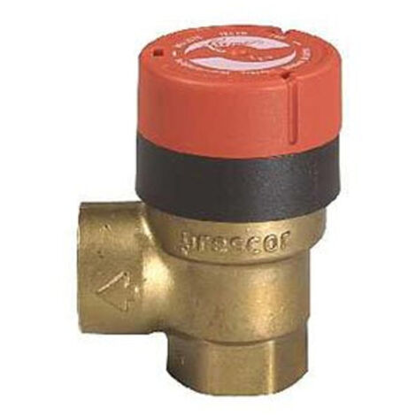Soupape de sécurité chauffage Prescor 3/4' x 3/4' 3.0 bar - Flamco (1/4)