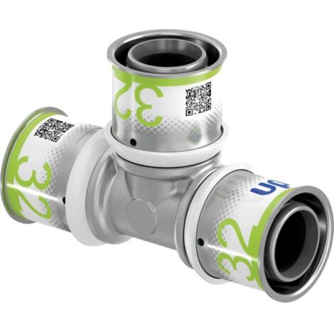 Té inox à sertir S-Press Plus multicouche FFF - 32mm - Uponor