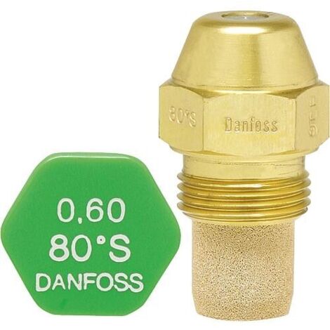 Gicleur Fioul LE S répart pleine 80° capacité 0,55 gal/h - Danfoss
