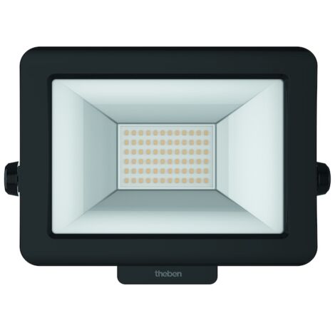 Theben – Projecteur LED extérieur 30W 3000K IP65 noir – Flux lumineux 3340 lumens – Compatible détecteur de mouvement – Montage mural et plafond (1/8)