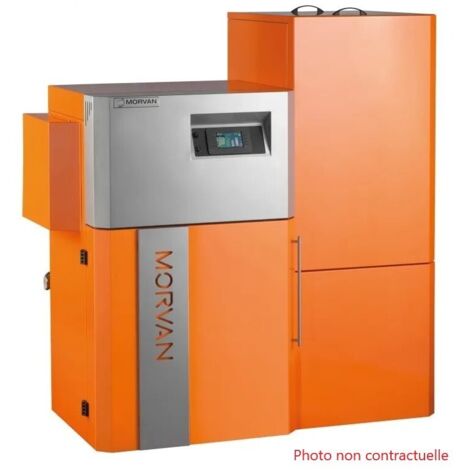 Wolf – Chaudière à granulés 18kW – Rendement élevé – Sonde lambda – Écran tactile couleur – Réservoir démontable – Morvan
