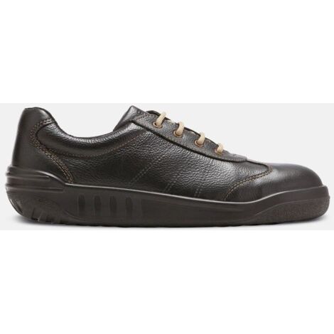 Chaussures basses cuir fleur noir Josia- taille 42 - Parade (1/5)