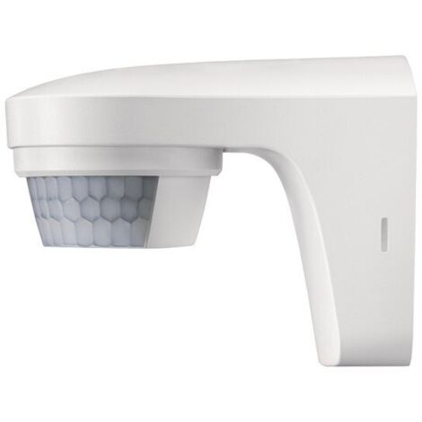 Theben – Détecteur de mouvement mural extérieur S150 WH blanc – Tête de capteur pivotable ±90° – Portée 12m – Fonction d'apprentissage