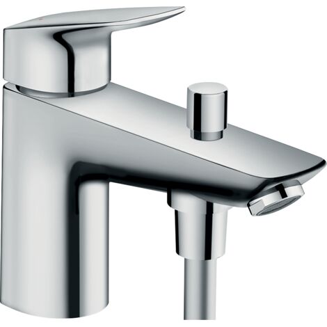 Hansgrohe – Mitigeur bain/douche monotrou 2 vitesses – Cartouche céramique – Jet normal 20 l/min – Limiteur de température réglable – 71315000