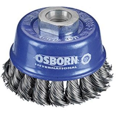 Brosse Coupe D65 Mm Al. M14X2,0 Acier Torsadé 0,50Mm Osborn