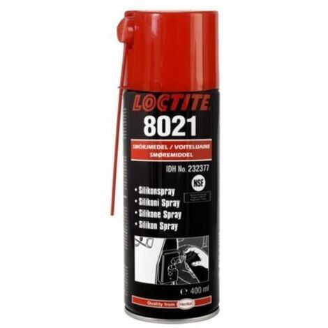 LOCTITE LB 8021 400ml Huile silicone surfaces métalliques ou non métalliques - Loctite (1/2)