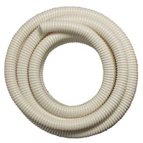 Ceta – Flexible d'évacuation PVC 40 mm 30 m – 215RLFL4030 – Raccord en ABS rigide – Résistance chimique excellente – Installation rapide (1/2)