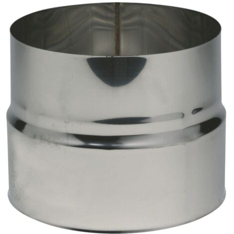 TEN – Réduction inox femelle-mâle Ø206/200 – Raccord fumisterie flexible pour tubage – Compatible tuyau rigide – Référence 620600