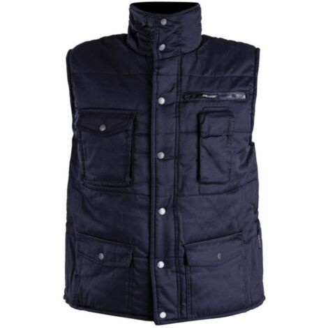 Gilet sans manche Vosges - Bleu Marine - taille S - Arcotek