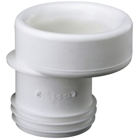 Siamp – Manchette WC excentrée en PVC 90 mm – Raccord femelle-femelle – Longueur 120 mm – Installation sécurisée pour sorties de WC - e-92000807