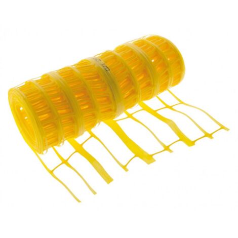Grillage avertisseur 30cm x 100m jaune gaz - Elydan