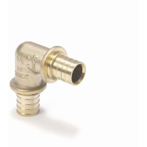 Coude 90° laiton à sertir PER MM - 25mm - Rehau (1/3)