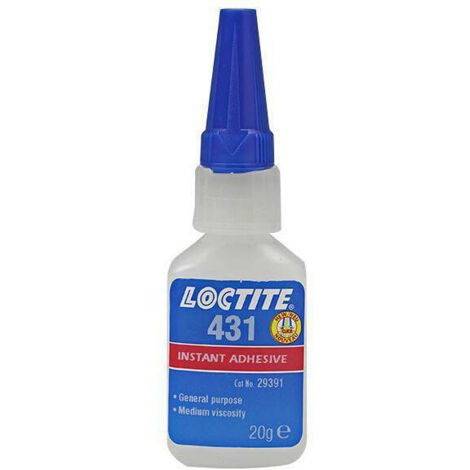Super Glue Loctite Liquide Transparent, Bouteille, 20 g, Loctite 431 ( Prix pour 1 ) (1/2)