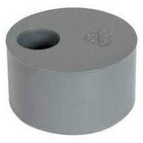 Tampon réduction simple PVC MF ⌀125/40mm à coller - Nicoll
